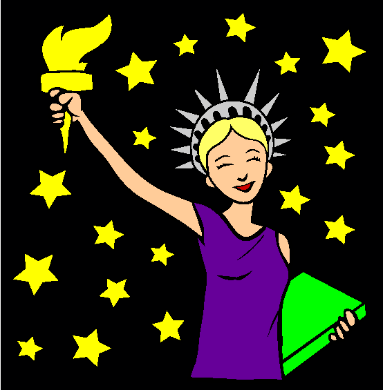 Liberty Coloring Page