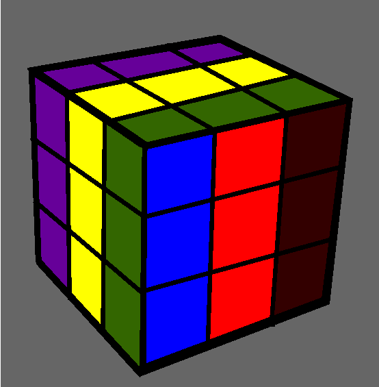 Rubiks Cube Coloring Page