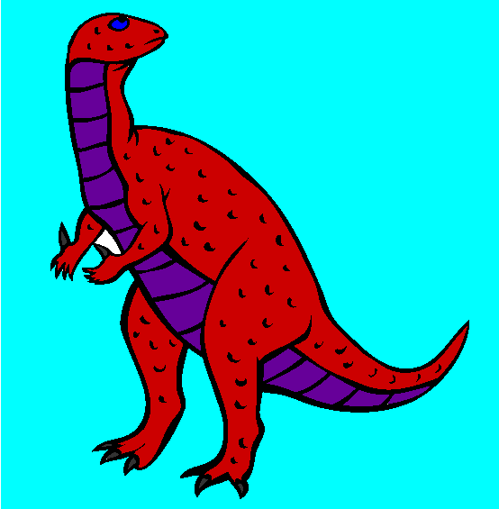 Iguanodon Coloring Page