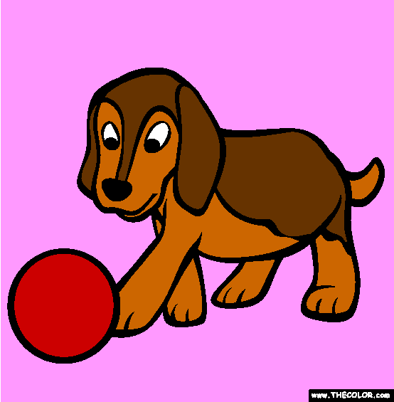 Beagle Coloring Page
