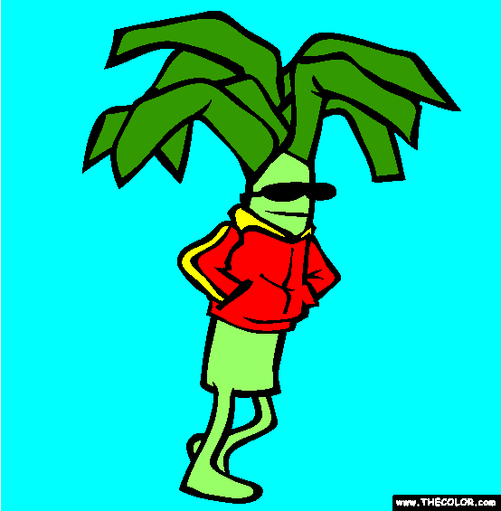 Leek Coloring Page