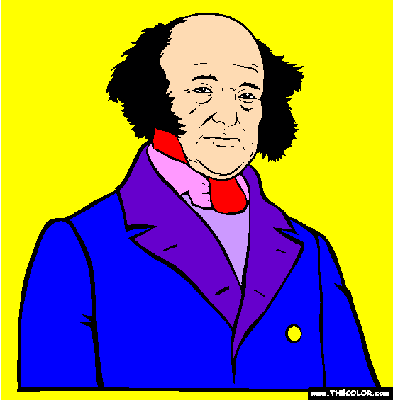 Martin Van Buren Coloring Page