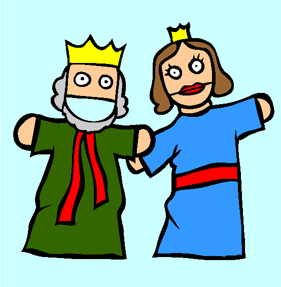Puppet Show Coloring Page