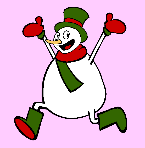 Frosty the Snowman Christmas Coloring Page