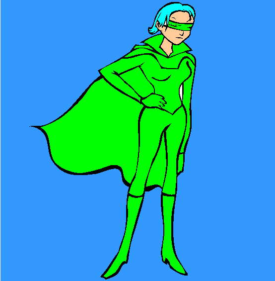 Blindfold Coloring Page
