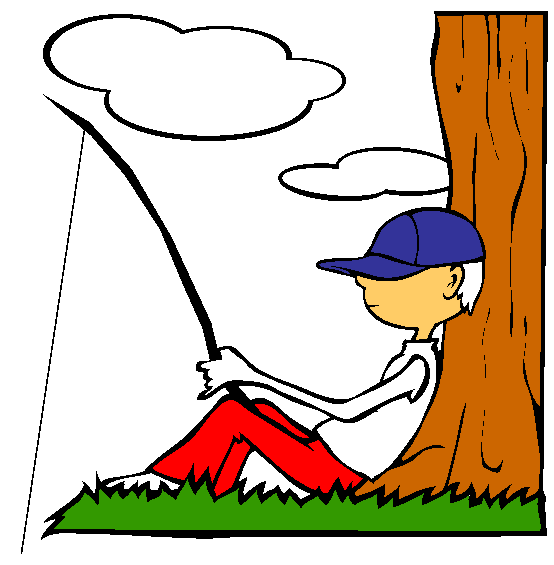 Fishing Coloring Page