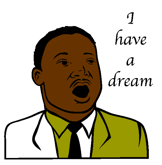 Martin Luther King I Have a Dream Coloring Page