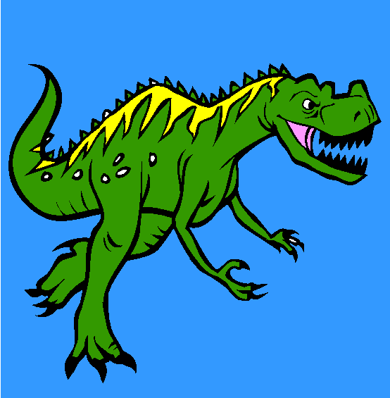 Ceratosaurus Coloring Page