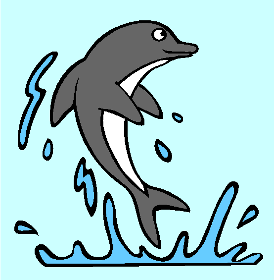 Dolphin Coloring Page