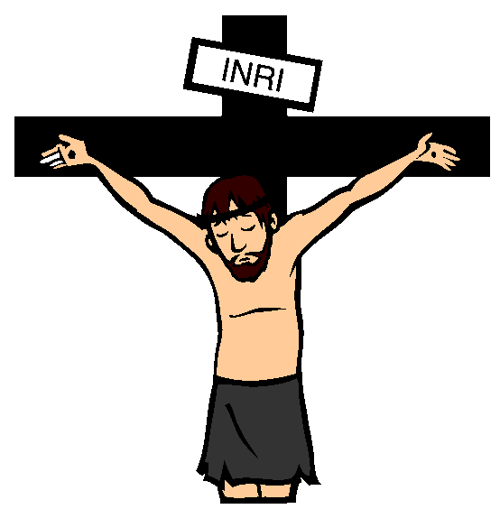 Crucifixion Coloring Page