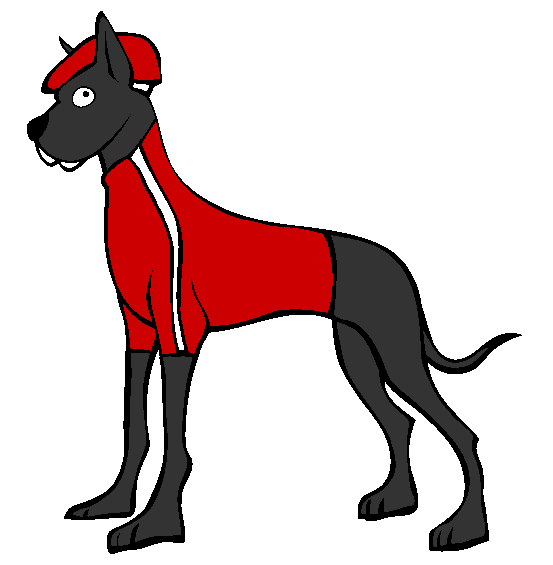 Great Dane Coloring Page