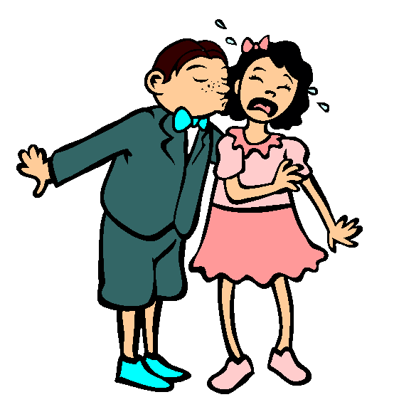 Georgie Porgie Coloring Page