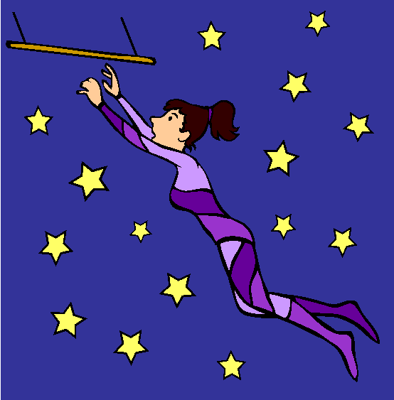 Trapeze Coloring Page