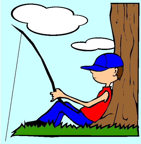 Fishing Coloring Page