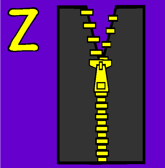 Z Coloring Page