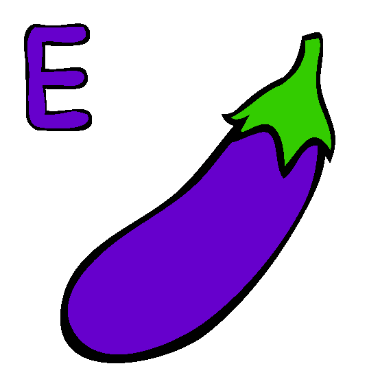 E Coloring Page
