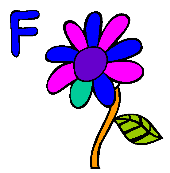 F Coloring Page