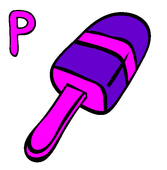 P Coloring Page