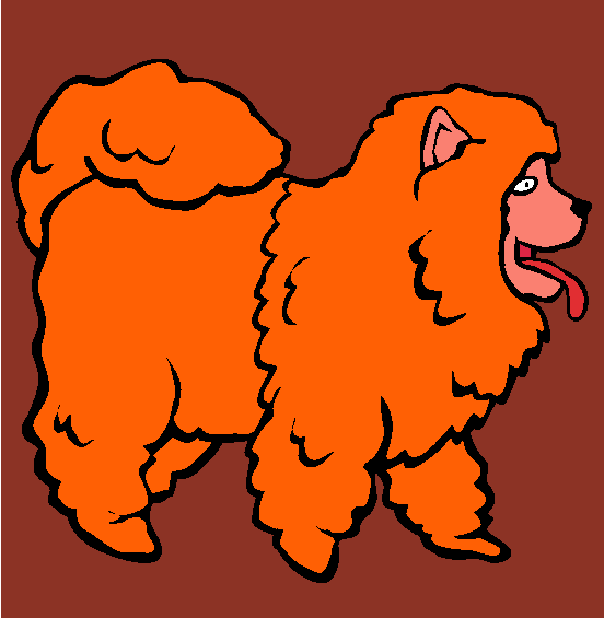 Chow Chow Coloring Page
