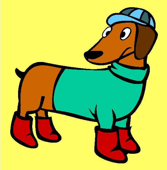 Dachshund Coloring Page