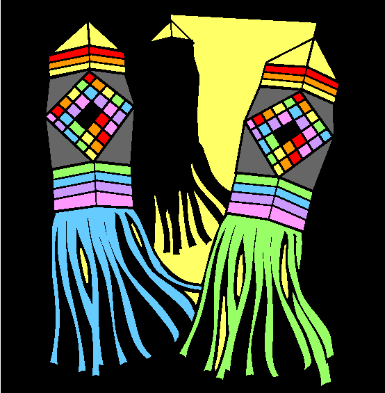 Chinese Lanterns Coloring Page