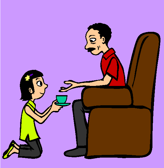 Chinese Tea Ceremony Coloring Page
