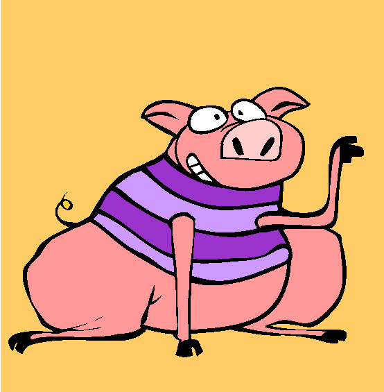 Year of the Pig Coloring Page