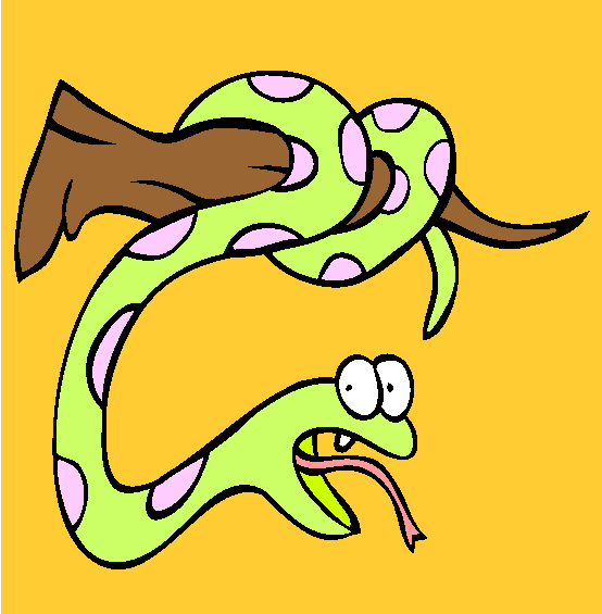 Year of the Snake Coloring Page