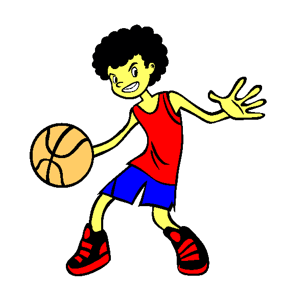 Basketball Coloring Page