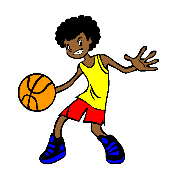 Basketball Coloring Page