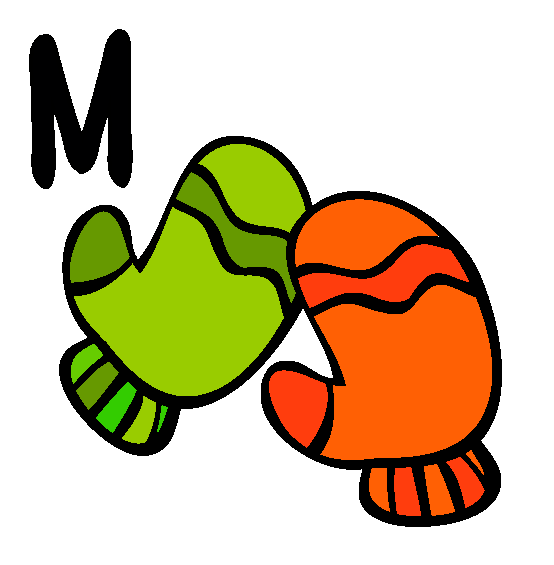 M Coloring Page