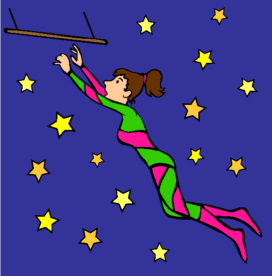 Trapeze Coloring Page