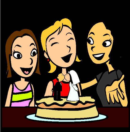 Bridal Shower Coloring Page
