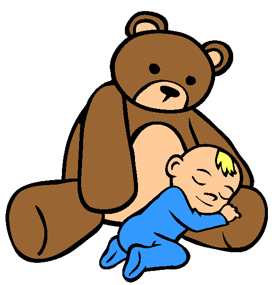First Teddy Bear Coloring Page