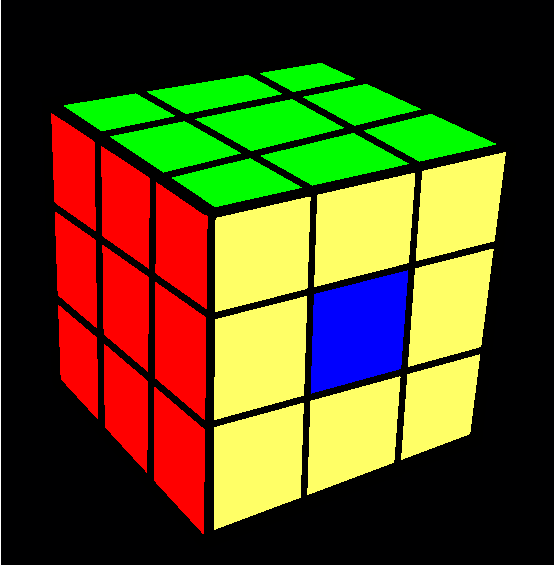 Rubiks Cube Coloring Page