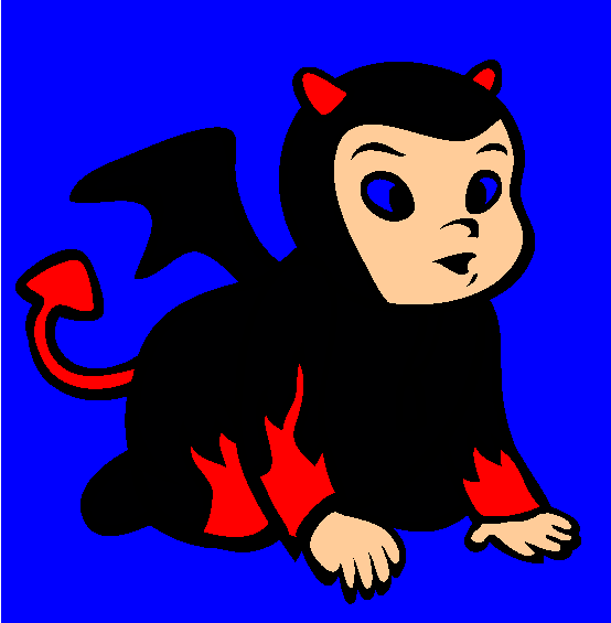 First Halloween Coloring Page