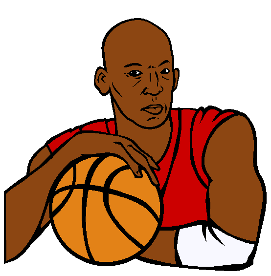 Michael Jordan Coloring Page