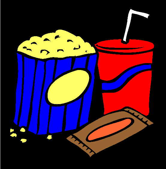 Refreshments Coloring Page