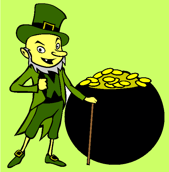 Leprechaun Coloring Page