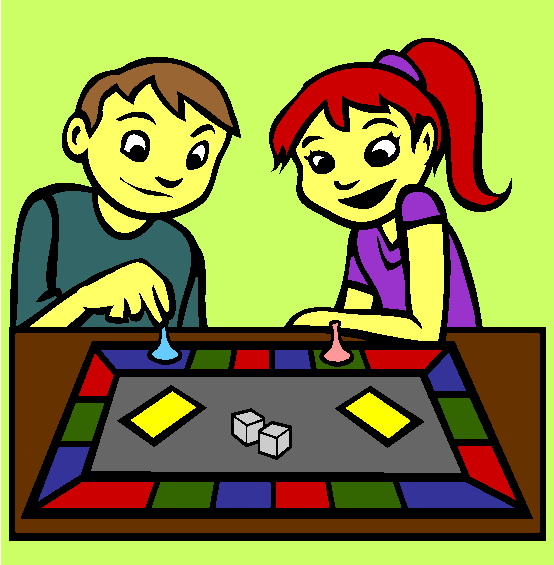 Board Game Coloring Page