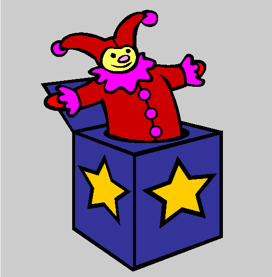 Jack In The Box Coloring Page