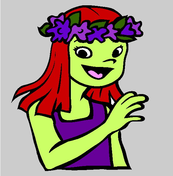 May Day Crown Coloring Page