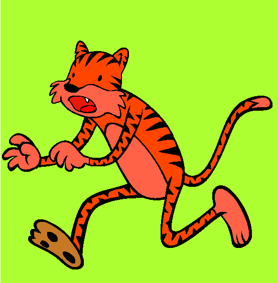 Tiger Coloring Page