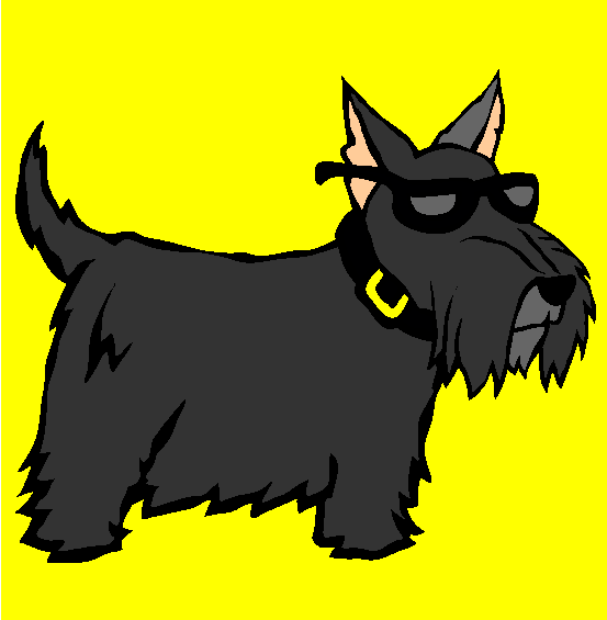 Scottish Terrier Coloring Page
