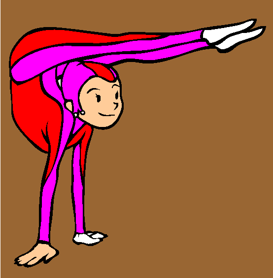 Contortionist Coloring Page