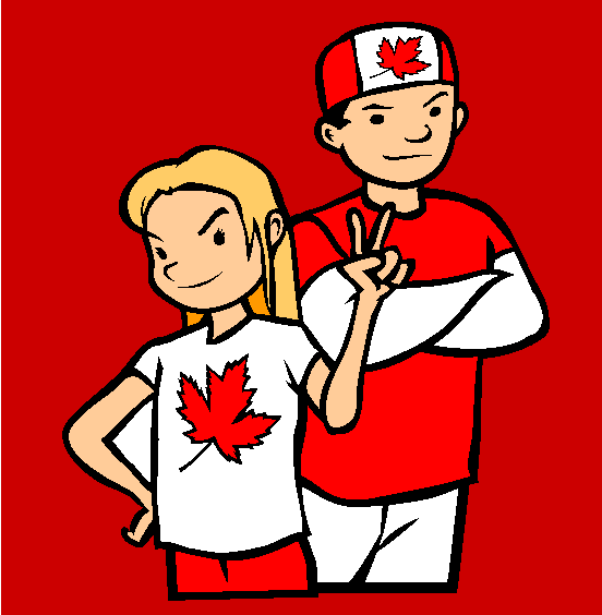 Canadian Pride Coloring Page