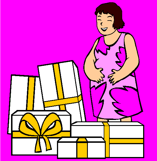 Babyshower Coloring Page
