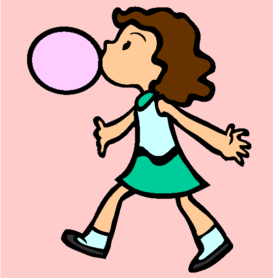  Bubblegum Coloring Page