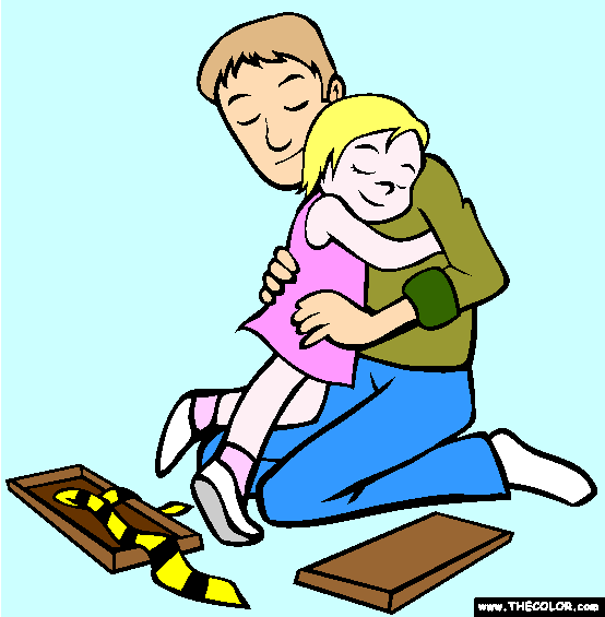 Gift For Dad Coloring Page