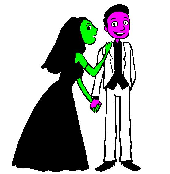 Wedding Coloring Page